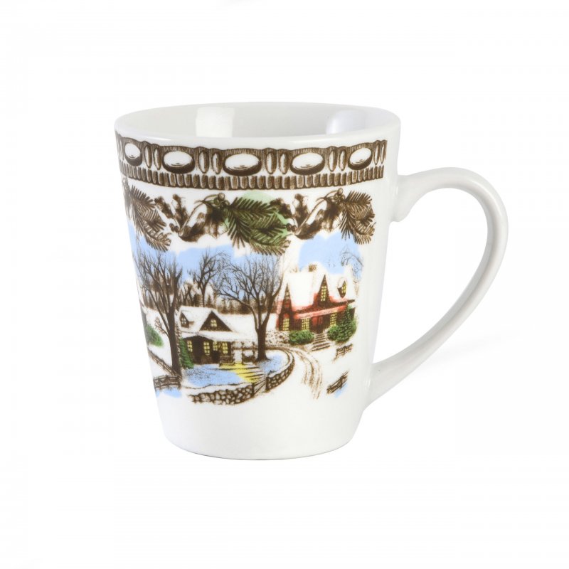 Christmas Toile 16-Piece Dinnerware Set