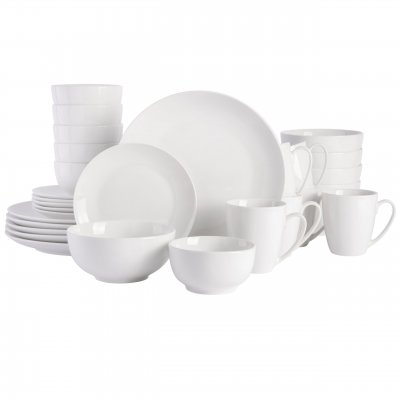 Ogalla Whiteware Dinnerware Set