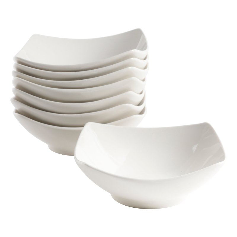 Zen Buffet 8-Piece Porcelain Bowl Set