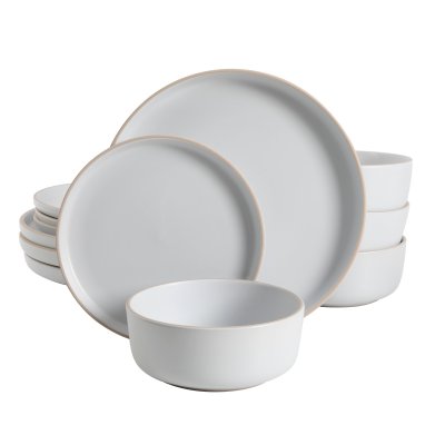 Everyday Essential 12-Piece Stoneware Dinnerware Set