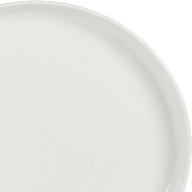 Rothernberg Stackable 40 Piece, Service for 8, White Porcelain Plates and Bowls Set