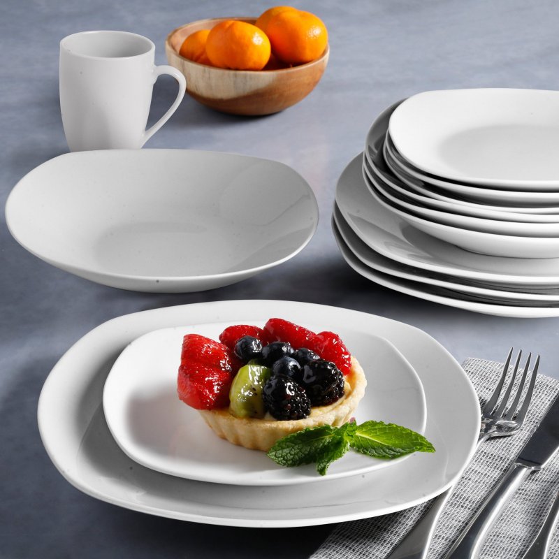 Zen Buffet 16-Piece Porcelain Dinnerware Set
