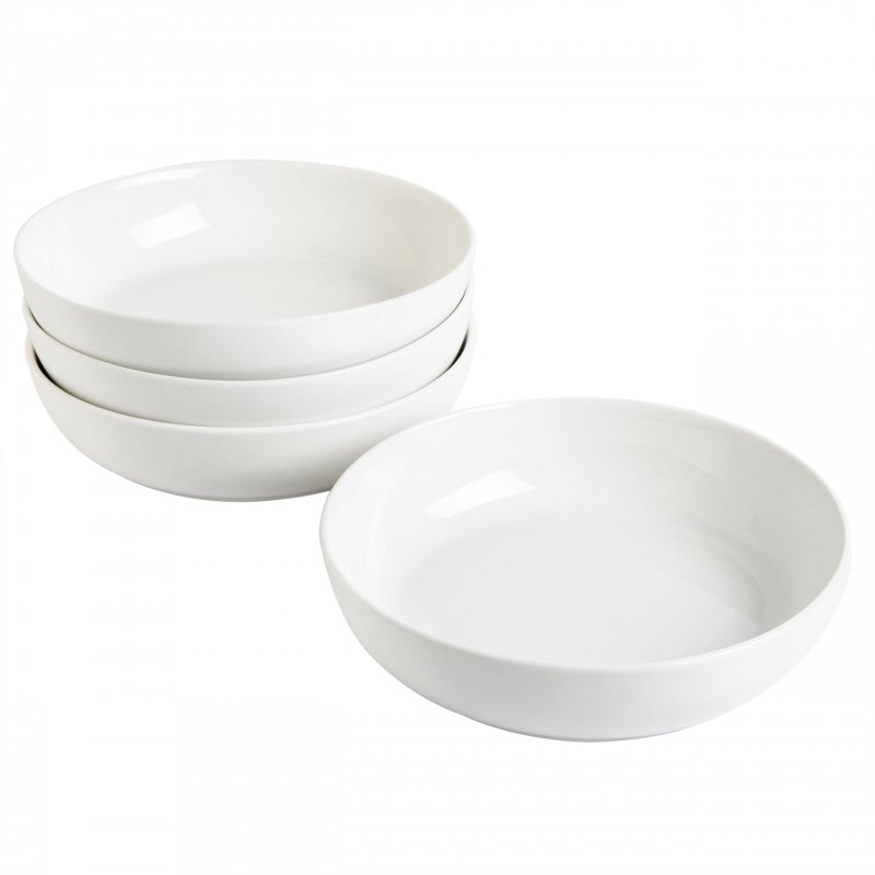 Zen Buffet 4-Piece Porcelain Dinner Bowl Set