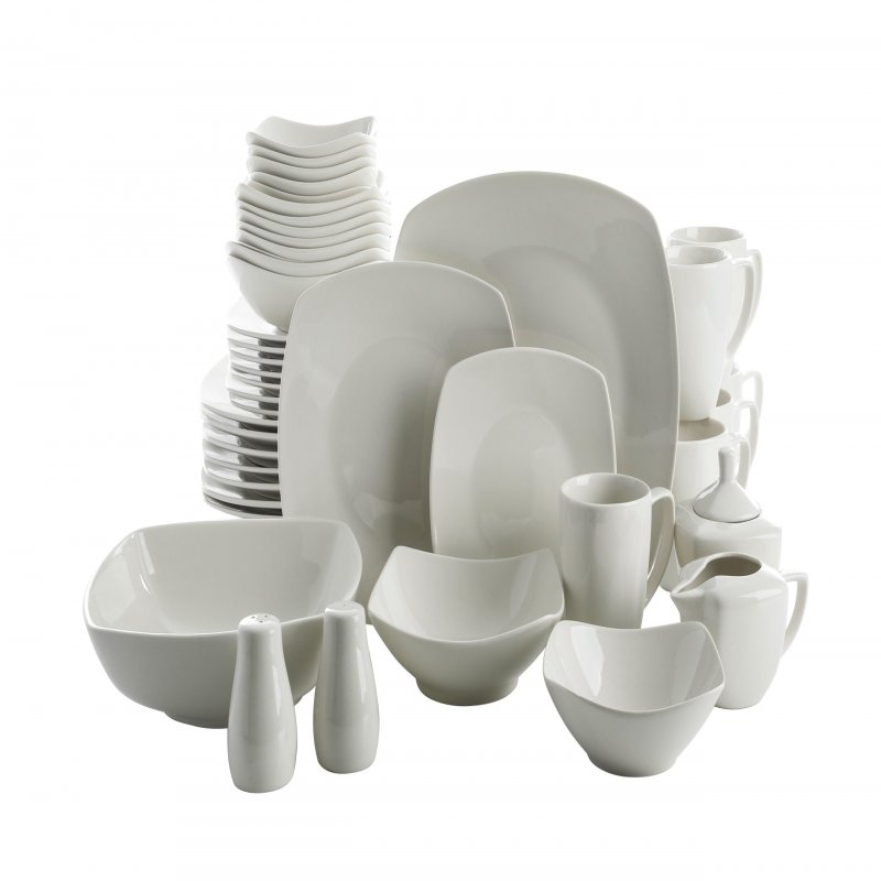 Zen Buffet 39-Piece Porcelain Expanded Dinnerware Set