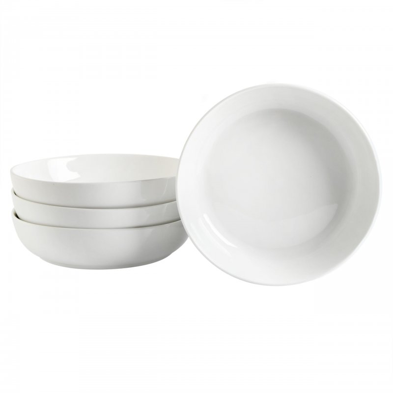 Zen Buffet 4-Piece Porcelain Dinner Bowl Set