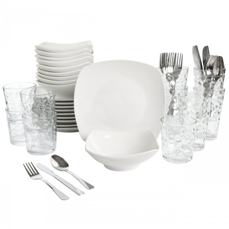 Everyday Square 48-Piece Kitchen Basic Essentials Set