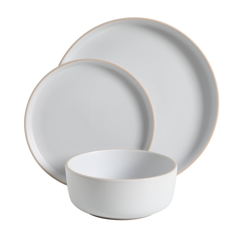 Everyday Essential 12-Piece Stoneware Dinnerware Set