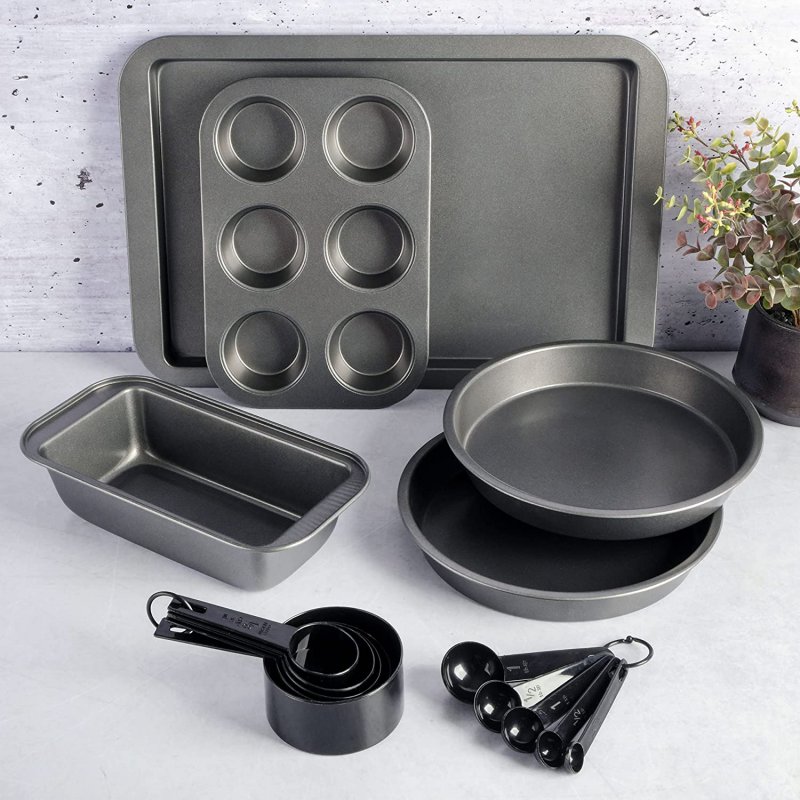 95-Piece Complete Kitchen Starter Kit – Dinnerware, Cookware, Bakeware, Kitchen Tools