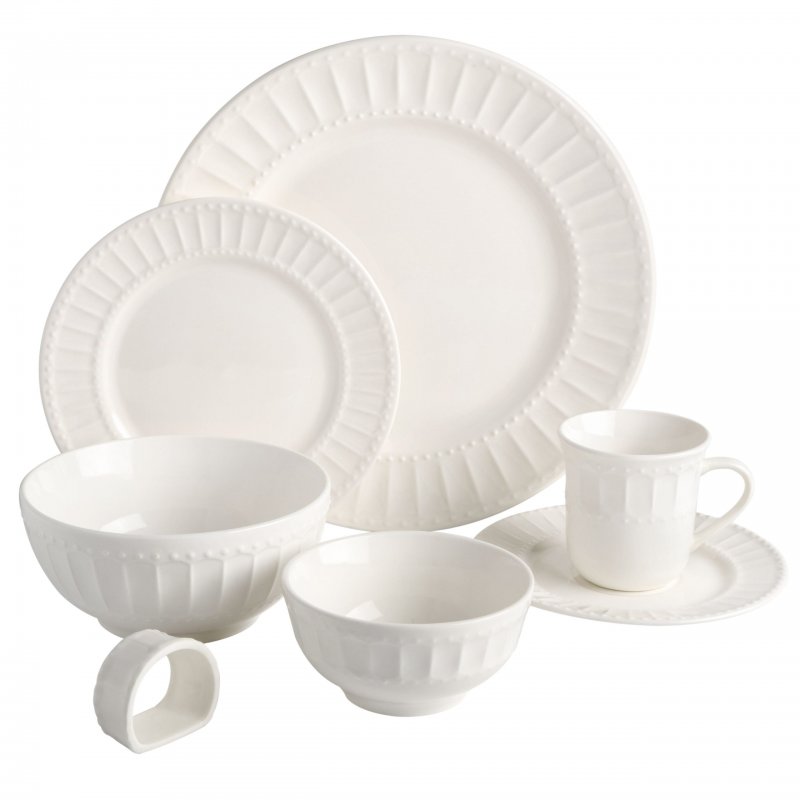 Regalia 46-Piece Dinnerware and Serveware Set