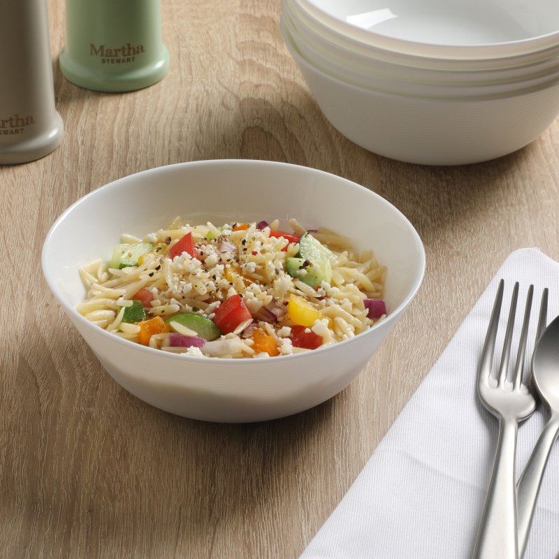 Opalton 6 Piece 6 Inch Chip and Break Resistant Cereal Bowl